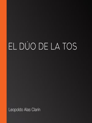 cover image of El dúo de la tos